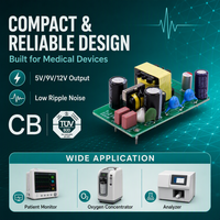 Adaptateur d'alimentation à châssis ouvert de haute qualité 20W 36W pour petite carte de circuit imprimé, 9V 12V 15V 1.67A 1.34A, pour machine à café et moniteur