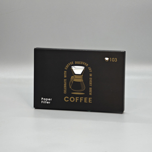 Filtres à café coniques jetables écologiques en forme de U dosettes de papier pour cafetière goutte à goutte Logo personnalisé outil à thé en forme de sac - Product Image 2