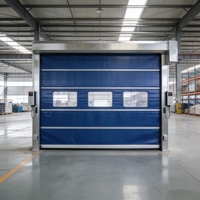 Rouleau de bâche industrielle en PVC TianJin, porte rapide en PVC, rouleau de tissu en PVC pour l'industrie logistique