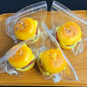 NUEVO Juguete Antiestrés Viral de Tiktok, Taba Sticky Hamburger, Textura Cremosa Súper Pegajosa, Regalo para Niños y Adultos con Temática de Comida - Product Image 3