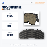 Kualitas Grosir Konsisten Per Partai Kampas Rem Cakram Mobil Keramik & Semi-Metal OE BV6Z-2001-A untuk Ford Escape / Kuga 2013-2021