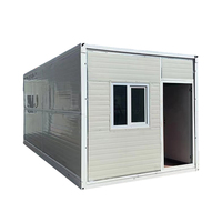 Maisons conteneurs préfabriquées pliables faciles à assembler et maisons conteneurs résidentielles pliables