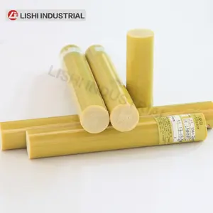 Material eléctrico fibra de vidrio epoxi FR4 varilla para aislador compuesto