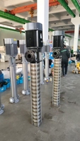 Pompe de circulation industrielle submersible multi-étages en acier inoxydable pour systèmes de refroidissement de machines-outils CNC