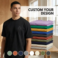 T-shirt Homme Oversize en Coton Doux, Uni Noir et Blanc, Grammage Lourd, Personnalisable avec Impression Numérique de Logo, T-shirt de Marque