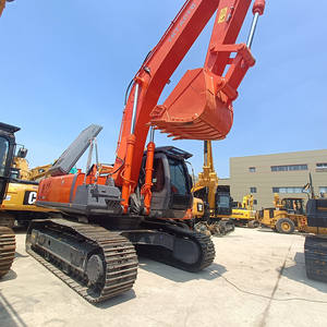 Excavatrice sur chenilles d'occasion Hitachi ZAX350 ZAX120 200-3G 210G ZAX450H, capacité de la benne de 3m, moteur puissant, en excellent état. - Product Image 5