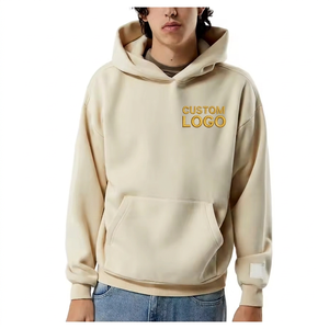 เสื้อฮู้ดดี้ผู้ชายดีไซน์ใหม่ล่าสุดจากโรงงานโดยตรง ระบายอากาศได้ดี ผลิตจากผ้าฝ้าย 100% ทันสมัย สวมใส่สบาย พิมพ์ลายดิจิทัล ย้อมสีพื้น สำหรับฤดูหนาว - Product Image 1