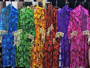 Nuovo Abito Boubou Stampato Europa Stati Uniti, Abbigliamento Africano, Abaya, Vestito Dashiki per <span class=keywords><strong>Donne</strong></span> Musulmane, Taglie Grandi, Moda Estiva, Abito Kaftan - Product Image 5