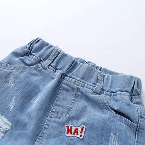 Pantalon court cargo bohème personnalisé pour enfants, style Harem, importations chinoises en gros - Product Image 3