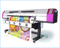 Impresora de Etiquetas de Inyección de Tinta Profesional para Exteriores Galaxy UD-181LA de 1.8M, 4 Colores, Compatible con Tinta Eco-Solvente, Limpieza Automática