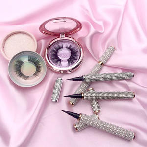 ดินสอเขียนขอบตาแบบกันน้ำ 2025 ขายดี ดินสอเขียนขอบตาแบบน้ำสีดำใส กาวติดขนตาแบบน้ำ 2-in-1 ปากกาติดกาว ขายส่ง - Product Image 3