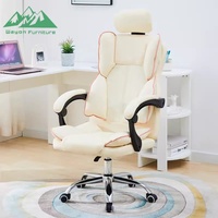Chaise de jeu ergonomique Wayon Premium avec repose-pieds et appui-tête pour la configuration de bureau à domicile