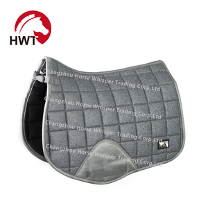 New Fashion Saddle <strong>Pad</strong> Mesh Glitter Fabric Saddle Cloth Equestrian Product - Product Image 3