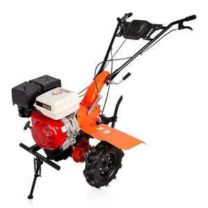 New Multifunctional Gasoline Mini Power Rotary Tiller Cultivator Garden Tools with Engine and Gearbox for Home Use and Farms