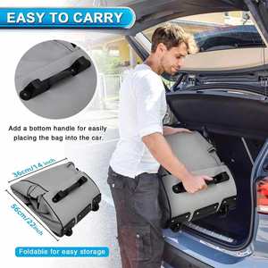 Bolsa de Viaje de Golf Profesional Personalizada, Reforzada, de Poliéster 900D, de Alta Calidad, Impermeable, con Ruedas, para Aerolíneas - Product Image 5