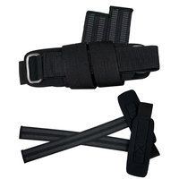 Ceinture de musculation respirante en néoprène de haute qualité, sangles de poignet antidérapantes avec boucle pour la salle de sport et les sports, unisexe, fitness