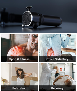 Pistol pijat terapi titik pemicu tanpa kabel genggam pistol pijat jaringan dalam otot getaran Kecepatan tinggi Stimulator Fascia Mini - Product Image 6