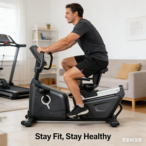 Vélo d'exercice magnétique inclinable - Vélo de fitness à cadre en acier pour la salle de sport et la maison, confortable pour les hommes et les femmes, idéal pour un entraînement complet du corps - Product Image 2