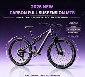 Nuova Bicicletta da Montagna in Carbonio 29 Pollici 2026, MTB a Doppia Sospensione Completa - Product Image 1