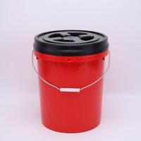 Car Dusty Detailing Kit 10 Seaux Plastique 5L Couvercle Seau de Stockage Savon Eau Hand-Carry 20L PP Bucket
