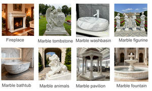 Cheminée en marbre blanc naturel au design moderne, <span class=keywords><strong>prix</strong></span> direct usine, pour usage domestique et hôtelier, installation intégrée - Product Image 6