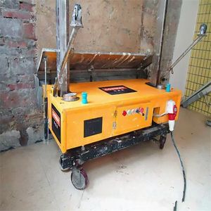 Machine à plâtrer électrique pour <span class=keywords><strong>mur</strong></span>, équipement portable de pulvérisation de mortier de béton, lissage - Product Image 5