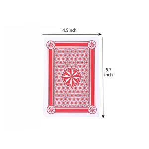 Naipes Jumbo Personalizados OEM 4 Veces Más Grandes para Trucos <span class=keywords><strong>de</strong></span> Magia, Actuaciones en Escenario, Resistentes al Agua - Product Image 6