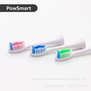 ראש מברשת שיניים מותאמת אישית usb עם זיפים דופונט רך שינוי צבע שינוי צבע קולי 5 מצבים ipx7 עמיד למים סדרה tpr - Product Image 1