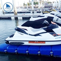 Ponton flottant pour jet-ski, bouée d'eau, ponton gonflable, flotteurs de ponton
