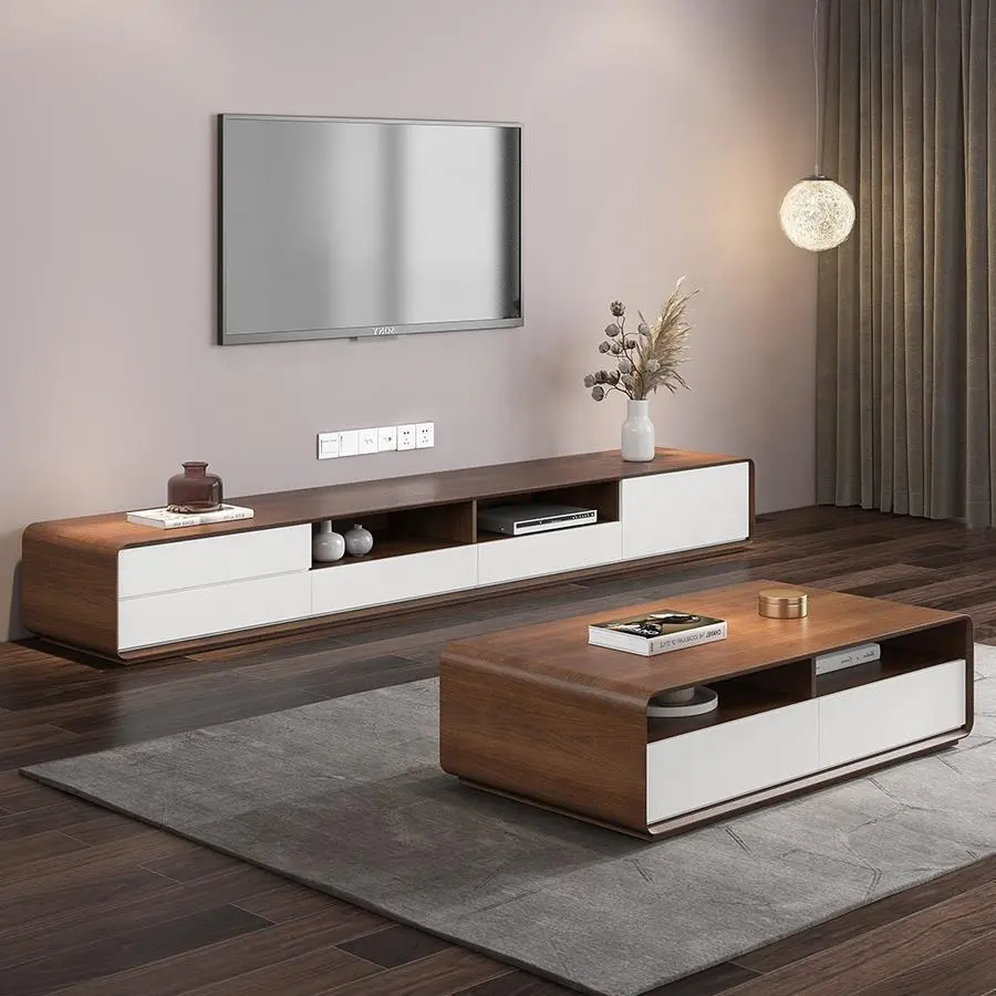 Новейший стильный деревянный шкаф для телевизора, современная мебель для гостиной, ТВ, настольные шкафы для хранения