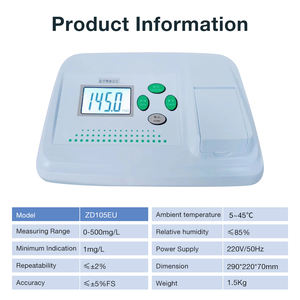 도매용 서스펜션 박테리아 액체 탁도 분석기 수질 검사기 수영장 아쿠아리움 휴대용 탁도계 - Product Image 6