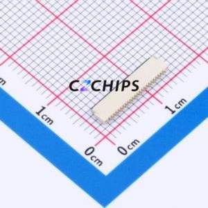 FPC-0.5FX-24PWBH10 FFC/FPC Connector SMD,P=0.5mm,Horizontal Mount Connector Flip Cover Type Bottom Contact 24P 0.5mm - Product Image 2