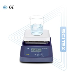 Placa Calefactora de Cerámica SCITEK de 10 Pulgadas, Amplio Rango de Temperatura, Advertencia de Seguridad, Registro de Datos, Función de Temporizador para Laboratorio - Product Image 2