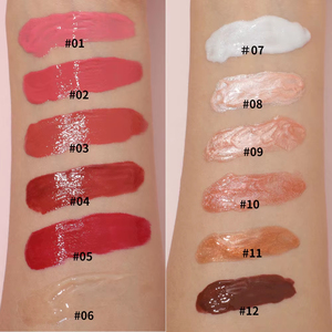 Vegan Mineral <b>Sunscreen</b> Lip Gloss Cruelty-Free Waterproof Shiny Transparent High Pigment Glossy Long Lasting Liquid Lip Makeup - Product Image 5