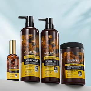 Private Label Anti-Frizz Arganöl Kokosnuss Bio Veganes Feuchtigkeitsspendendes <span class=keywords><strong>Shampoo</strong></span> zur Wiederherstellung und Stärkung der Haarwurzeln Haarprodukte - Product Image 1