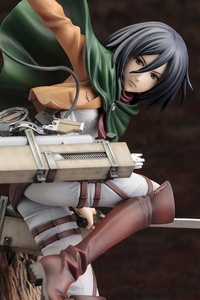 Figurine de collection Attack on Titan <span class=keywords><strong>Mikasa</strong></span> <span class=keywords><strong>Ackerman</strong></span> de 35 cm en stock, jouets pour garçons, figurine d'anime en plastique - Product Image 4
