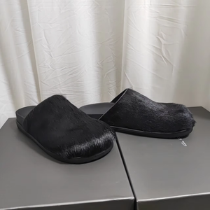 Sandalias de Diseñador 2026, Estilo Europeo, Cómodas, Casuales, de Lujo, Originales, con una Sola Tira, Parte Superior de Gamuza Vacuna - Product Image 3