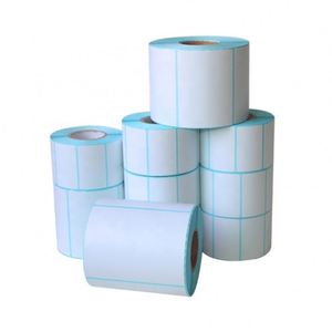 Direct Thermal <b>Label</b> Sticker 50x25mm Self Adhesive Sticker 2x1inch Thermal <b>Label</b> Roll Packaging <b>Labels</b> for Thermal <b>Printer</b> - Product Image 2