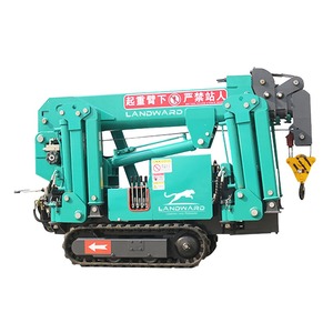 Low Fuel Consumption Multifunctional Spider <b>Crane</b> Rotating Crawler Mini 1.2 Lifting and Handling Marine Wholesale Garden - Product Image 4