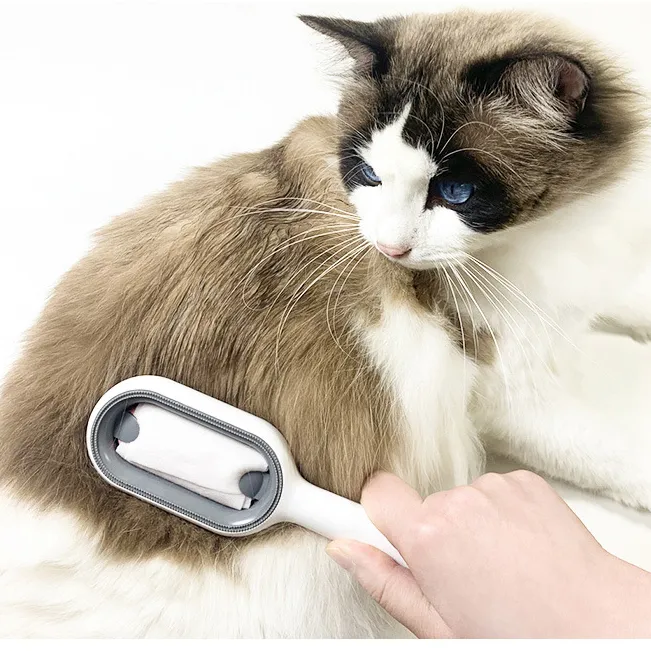 Hot Selling Pet Grooming For Dogs Pet Hair Brush For Cat Pet Self -cleaning Comb