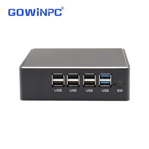 Mini <span class=keywords><strong>PC</strong></span> industriel K35 avec 8 ports USB 3.0 |   Double affichage HDMI+VGA, LAN Gigabit pour une connectivité périphérique haute densité - Product Image 1
