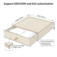 Caja de Embalaje de Papel Crema Personalizada, Caja de Regalo de Cartón Deslizante Minimalista para Embalaje de Pañuelos de Seda y Camisas