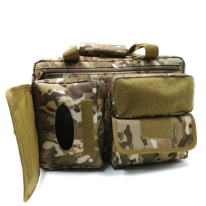 Borsa Fasciatoio Tattica di Alta Qualità con Materassino, Organizer per Pannolini per Mamma e Papà, Borsa a Tracolla da Viaggio di Grande Capacità - Product Image 3