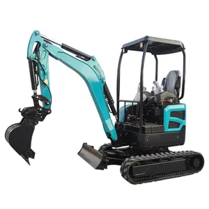 Factory Price Digger Machine Quick Hitch Bucket Tracked Compact Hydraulic Digger 2 Ton Mini Excavator