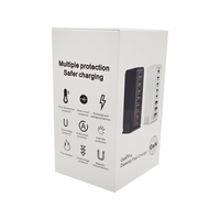 Chargeur USB C GaN 240W Chargeur de bureau multiple 8 ports pour ordinateur portable PD 100W Type C Station de charge rapide pour téléphone portable