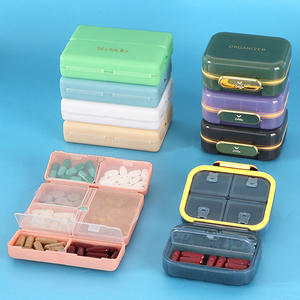 Sunshing AM PM hàng tuần <span class=keywords><strong>7</strong></span> ngày thuốc tổ chức hàng tuần thuốc Trường hợp <span class=keywords><strong>Pill</strong></span> Box Organizer vitamin trường hợp ngăn hộp thuốc Dispenser - Product Image 2