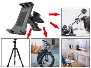 Support de téléphone universel pour <span class=keywords><strong>vélo</strong></span>, déverrouillage facile, vert, ABS, utilisation sportive, support de téléphone portable pour moto et <span class=keywords><strong>vélo</strong></span> - Product Image 5