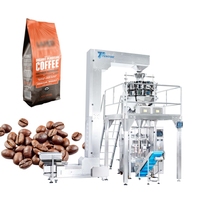 Máquina automática de envasado de gránulos Máquina de llenado Doypack Coffee Bean Candy Candis Seeds Nuts Pouch Máquina de envasado de bolsas prefabricadas