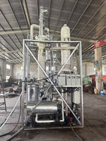 Machine de distillation sous vide pour la conversion du pétrole brut en diesel et huile de transformateur |   Usine de fabrication à taux de récupération élevé 500