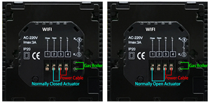 TGT70WIFI-WPB Smart room thermostat de chauffage de chaudière avec fonction WIFI et peut être contrôlé par téléphone - Product Image 6